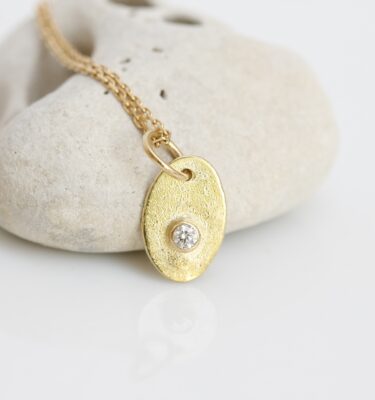 Pendentif GRANAE - or - diamant